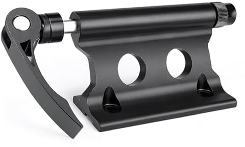 Orssmigs Supporto per Forcella per Bici, Staffa per Forcella per Bicicletta, Blocco Bici Supporto Forcella Bici di Alluminio Sgancio Rapido per Forcella da Bicicletta