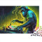 Jigsaw Puzzle For Kids Music Gorilla 1000 Piece Jigsaw Puzzles for Adults Wooden Jigsaw Puzzles for Adults & Children Stress Reliever 1000pcs (75x50cm)