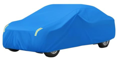 SARUEL Autoabdeckung,kompatibel mit Suzuki Samurai,Sonne-Regen-Staub-Schutz Autoabdeckung,A-Blue