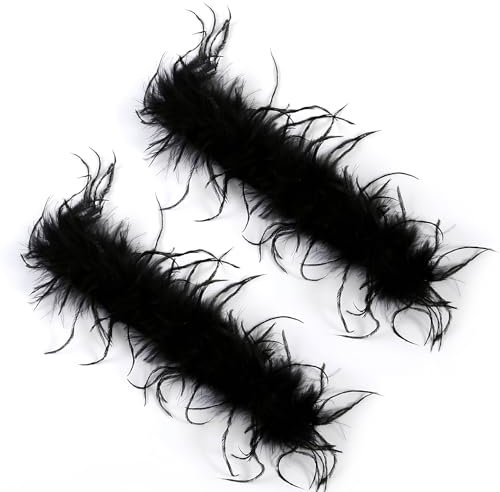 TONAUP Feder Armband Schnapparmband Damen Feather Slap Bracelet Feder Manschetten Dekorative Handgelenk Dekoration