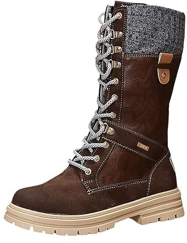 Stivali Donna Marroni Stivali Donna Stivaletto Donna Basso Stivali Texani Donna di Jeans Texani Beige Stivali Alti Donna sopra Il Ginocchio Stivali Texani Donna Fashion