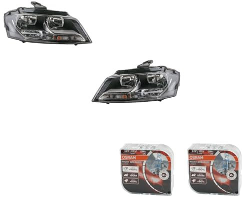 Johns, Scheinwerfer + Nightbreaker passend für Audi A3 8P 2008- Set Li Rec