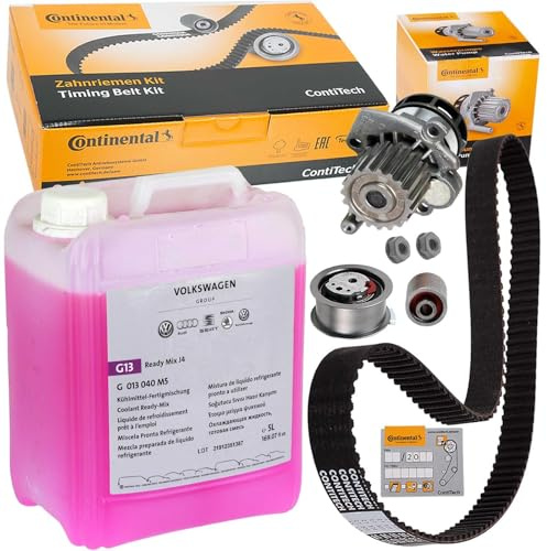 Conti Zahnriemensatz Wasserpumpe+5L G12E 1.4-1.9TDI | CT1028WP3+5L G12E Conti Zahnriemensatz+Wapu für A3 Golf 5 Passat