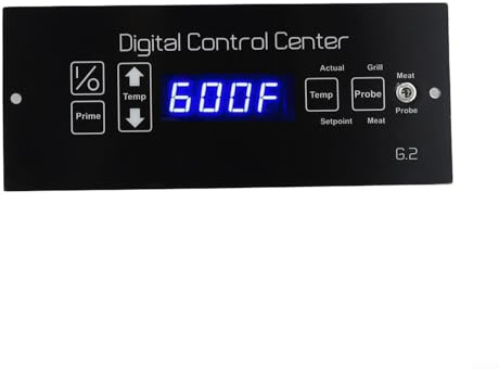 Grill-Ofen-Thermostat, digitale Thermostatplatte/Steuerung für Louisiana-Grills, Pellet-Grill mit Kabelbaum (Controller)