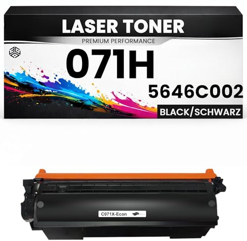 Toner Cartridge 071H / 5646C002 für Canon Schwarz Premium wie Original für Canon i-SENSYS LBP122dw, MF272dw, MF275dw