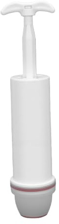 Fdit Pompe à Vide Manuelle Portative, Pompe de Scellage Sous Vide, Aucune électricité Requise pour Sceller les Sacs de Vêtements et de Nourriture (1PCS)