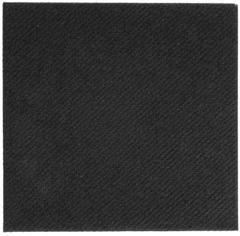 García de Pou 143.72 - Servietten 55 G/M2 20X20 Cm Schwarz Airlaid - 100 stücke