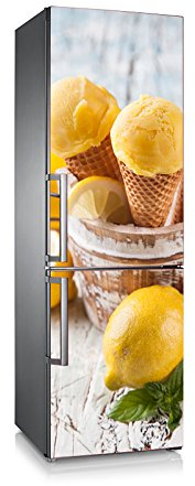 Vinilo para nevera | Stickers Fridge | Pegatina Frigo | Lemonice (185x70)