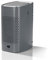 EASYmaxx Luftkühler Kompakt | mini Klimaanlage, Ventilator, Luftbefeuchter | Aircooler | leise | inkl. Wassertank | Batteriebetrieben oder über USB | Hause und unterwegs [6V in Anthrazit]