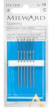 Tapestry Hand Sewing Needles, No.18