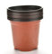FOReverweihuajz Lot de 10 pots en plastique pour pépinière, petits pots ronds en terre cuite 9 cm