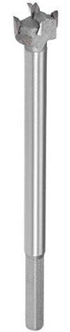 Sourcingmap - Brocas Forstner de 16 mm, de carburo de tungsteno, abridor de taladro para madera, bisagra, perforadora (gris)