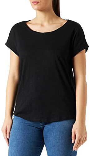 Build Your Brand Damen By036-ladies Long Slub Tee T-Shirt
