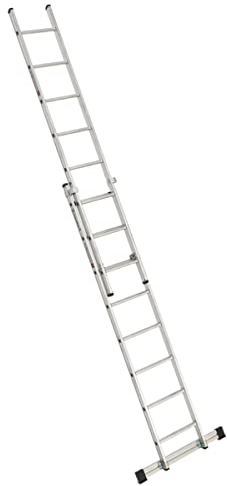 Euroline Alu-Schiebeleiter 2-teilig Nr. 302-2 x 8