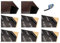OPTION Dämmpaket DÄMM-Extreme - 6X Alubutyl Dämmmatte mit 2X Polyurethan Schaum-Matten fürs Auto - Anti-Dröhn Dämmung