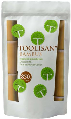 Bambusdünger TOOLISAN mit Langzeitwirkung (0,85 kg Beutel)