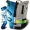 invilus ® - Rolltop Rucksack Damen & Herren - Der perfekte Rucksack für den täglichen Bedarf - Für Uni, Sport, Arbeit oder Freizeit - Hergestellt aus 15 recycelten Plastikflaschen - Wasserabweisend