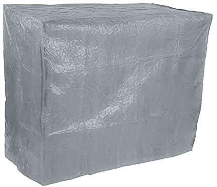 Ram® Grey Large BBQ Cover Large Wagon Trolley Oil Barrel BBQ Barbecue Green Garden Protection Waterproof Cover