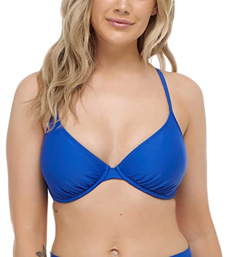 Body Glove Damen Smoothies Solo Solid Underwire D, Dd, E, F Cup Top Badeanzug Bikini, Nightlife, D