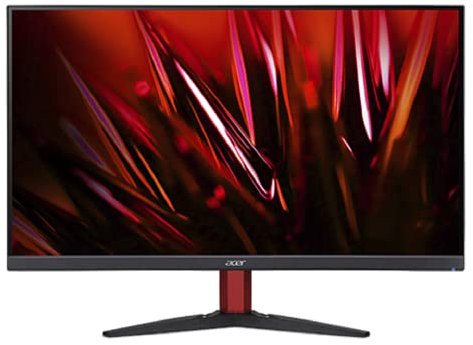 Acer Nitro KG242Y Pbmiipx - KG2 Series - LED Monitor - 23.8 - 1920 x 1080 Full HD (1080p) @ 144 Hz - 250 cd/m - 1000:1 - HDR10-0.5 ms - 2xHDMI, DisplayPort - Speakers - Black