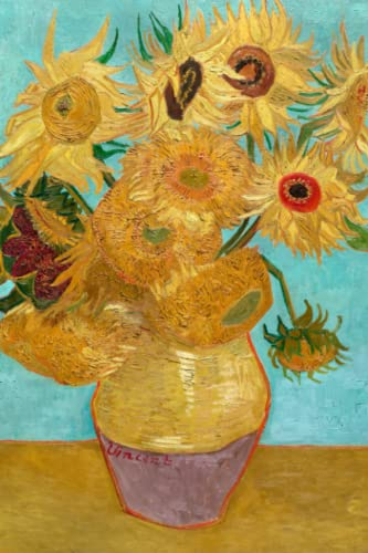 Vincent van Gogh's Vase with Twelve Sunflowers: Famous Paintings Series Notebooks