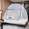 AnJeey Zanzariera Letto, Pop Up Zanzariere a Porta Singola, Design con Pieghevole Fondo, Facile da Installare, Efficace contro le Punture di Zanzara per Camera da letto, Esterno, 100 * 190 cm