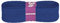 Schrägband 3m x 20mm Baumwolle gefalzt 60 Farben Einfassband Saumband, Farbe:201 marineblau