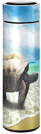 KAAVIYO Tortue De Mer Tortue Bouteille d'Eau Isotherme Mug pour en Acier Inoxydable Isolé