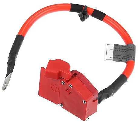 X AUTOHAUX Car Positive Battery Terminal Cable, Compatible for BMW 330i, Metal