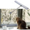 Apri Finestra Vasistas Elettrico a Catena 24V, Motore Spingi Finestra Automatico Smart, con Telecomando, Attuatore lineare per Finestre Sospese, Lucernario (Size : 24V 40cmMotor+Remote+Switch)
