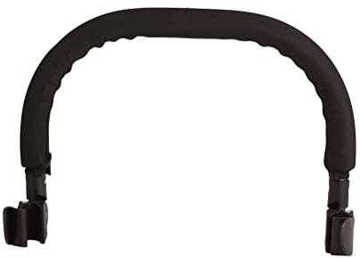 Verstellbare Armlehne für Kinderwagen, Sichere und Bequeme Stoßstange, Einfache Installation, Kompatibel mitYozeno Kinderwagen, Faltbar mit Kinderwagen (BLACK)