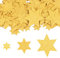 GoldRock Sterne Konfetti Gold Streudeko Weihnachten Groß 1,7-4,9cm, 100 Stk Glitzer Sterne Deko,Stern Weihnachten Tischdeko,Sterne Basteln für Hochzeit,Geburtstag,Weihnachtsdeko,Tischdeko Weihnachten