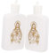 Ciieeo 2st Weihwasserflasche Katholische Wasserflasche Kirchenzubehör Parfümflaschen Leere Segenswasserflasche 100 Ml Weihwasserglas Hochzeit Kleine Wasserflasche Weiß Plastik