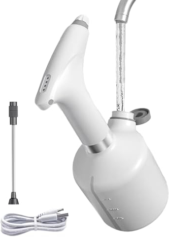 Pulverizador automático de Agua para jardín, Botella de pulverización de 1000 ml, Botella de Agua Flexible, pulverizador de Agua de Gran Capacidad con tecnología de nebulización automática