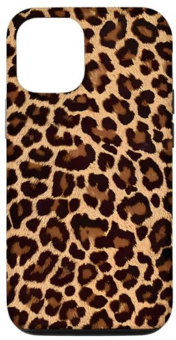 iPhone 12/12 Pro Cute Cool Design Animal Leopard Print Pattern Vintage Girls Case