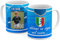 StudioPixelStore Tazza Personalizzata – Idea Regali Personalizzati – Mug Personalizzabile con Squadre del Campionato Italiano – Tazze in Ceramica per la Colazione – (Tifosi Napoli PHOTO)