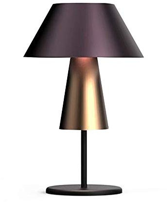 HXFFXHF Lampada da Tavolo Lampada da Comodino Moderna Creativa Lampada da Soggiorno Semplice Lampada da Tavolo Decorativa con Rivestimento in Tessuto Fucsia Lampada da Tavolo