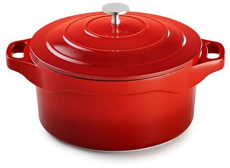 Pradel Excellence - PCUI003002 - Cocotte Ronde en Fonte d'Aluminium Magma Ø24cm, Revêtement Anti-Adhésif Façon Pierre, 2 Maniques Amovibles, Tous Feux