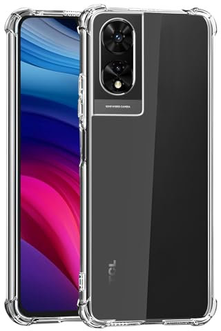 Totill Compatibile per TCL 505 Case, Crystal Clear TCL 505 copertura del telefono mobile, morbido TPU protettivo funda, Ultra [sottile Slim Fit], Smartphone Coque Per TCL 505 Telefono