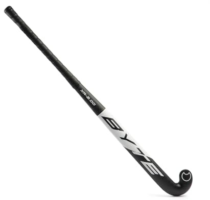 BYTE XR2.00 Composite Field Hockey Stick, Black/White