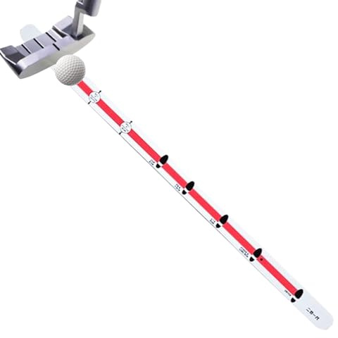 Golf Putting Trainingshilfe,Tragbares Lineal | Golf Putting Lineal,Zur Übung Fertigkeitsentwicklung Spielverbesserung