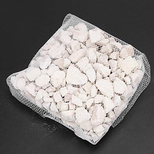 SENECESLI Absorbiert Ammoniak-Zeolith, Natürliches Aquarium-Filtermaterial-Zubehör mit Mineralien und Spurenelementen, für Süßwasser und Meerwasser in Aquarien