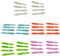 MagiDeal 40er-Set Bunte Propeller Props für Cheerson Cx 10 Mini Drohne