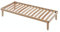 EVERGREENWEB Einzelbett Starrer Lattenrost 80x200 cm, Hoch 35 cm, aus Buchenholz, Orthopädisch, 4 abnehmbare Beine, Verstärkte Doppelstruktur, Für alle Betten und Matratzen geeignet | Modell ORANGE