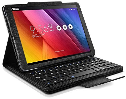 KARYLAX Seluxion - Etui de Protection Noir avec Clavier Azerty Connexion Bluetooth pour Tablette ASUS Zenpad 3S Z500M