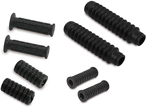 Gummiteile Set 1 (8-teilig) Griffe + Faltenbalg + Fußrastengummi für Simson S50 S51 S70 S53 …