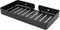 Étagère de Salle de Bain Mural Acier Inoxydable - Support de Rangement et Organisateur pour Salle de Bain avec Drain, Noir