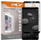 REY 2X Protector de Pantalla 3D para Huawei Mate 10, Negro, Protección Completa, 3D / 4D / 5D
