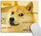 Wasach Funny Doge Mousepad Personality Rectangle Non-Slip Rubber Mousepad Gaming Mouse Pads