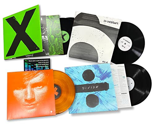 Ed Sheeran: Complete Studio Album Collection Art Card (No. 6 Collaboration Project / Divide and More)